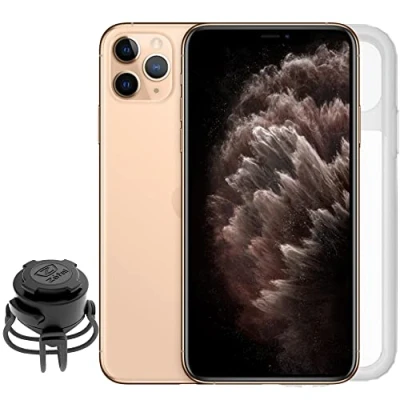 Image de ZEFAL Support Téléphone Vélo Bike Kit iPhone 11 Pro/X/XS Smartphone et VTT Coque Fixation Robuste Discret