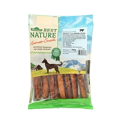 Image de Dehner Friandises pour Chiens Best Nature à Base de nerfs bœuf, 250 g