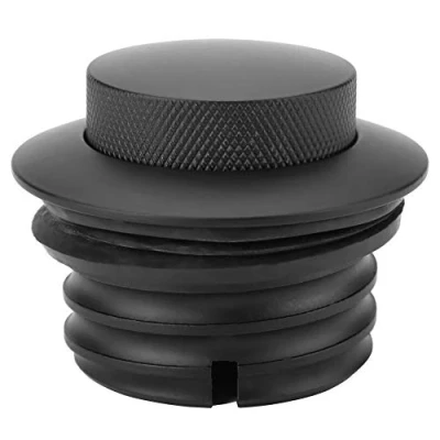 Image de KIMISS Couvre réservoir Pour d&#039;essence de moto, bouchon carburant à visser up (Noir) Fat Bob CVO FXDFse 2009
