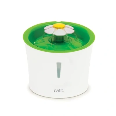 Image de Cat it Fontaine à fleurs originale avec fenêtre de niveau d&#039;eau, 3 litres