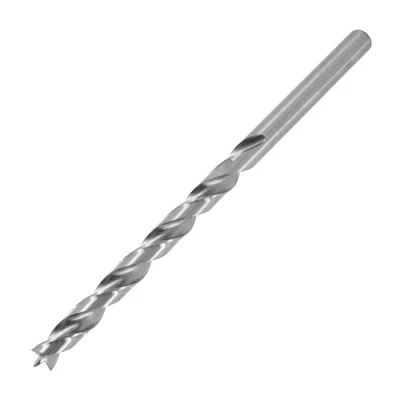 Image de ENT 50485 Foret à bois Ø 8,5 mm, extra long 150 Acier coupe rapide, avec pointe centrale et arête de coupe, D x NL 100 GL tige cylindrique