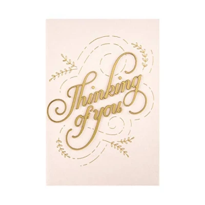 Image de Hallmark Carte Thinking of You Design de la collection signature avec effet 3D