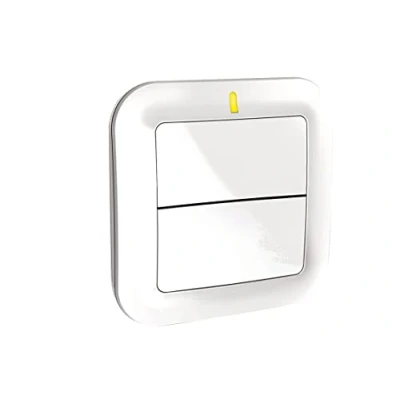 Image de Delta Dore Interrupteur sans fil Tyxia 2310 pour commande d&#039;éclairages, d&#039;automatismes et de scénarios Centralisation éclairage connecté 6351380, Blanc