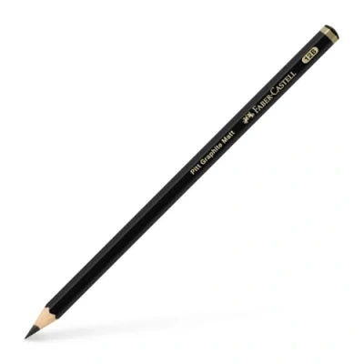Image de FABER CASTELL Crayon Graphite Pitt mat 12B