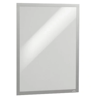 Image de DURABLE Cadre d&#039;affichage DURAFRAME® POSTER 70 x 100 Fixation adhésive pour documents Résistant aux UV 1 pièce, Argent, 505623