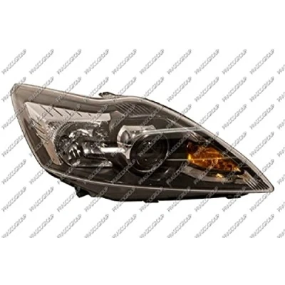 Image de PRASCO FD4264947 Phares droit H7/H1 noir avec projecteurs directionnels commande pour correcteur de site projecteur FORD: Focus 2, 2 Kombi