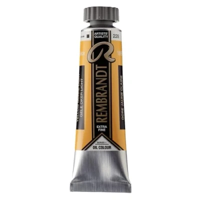 Image de Rembrandt Colores Al Óleo Tubo 15 ml Ocre Amarillo Claro 228 (01032282), 39 ml, Set de Pièces