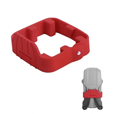 Image de MotuTech Silicone Fixation d&#039;Hélices pour DJI Air 2S / Mavic 2 Propellers Band Porte hélice Clip Support Protection (Rouge)
