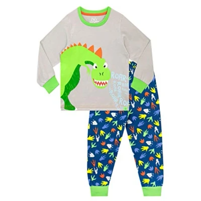 Image de Harry Bear Ensemble De Pyjamas Garçon Dinosaure Multicolore 7 8 Ans