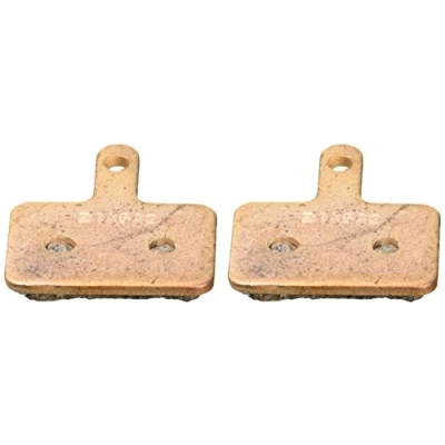 Image de Plaquettes Burly Shimano Deore BR M515 M525 meca 01 and hydro 03 04 / Tektro Auriga /Giant route, grise