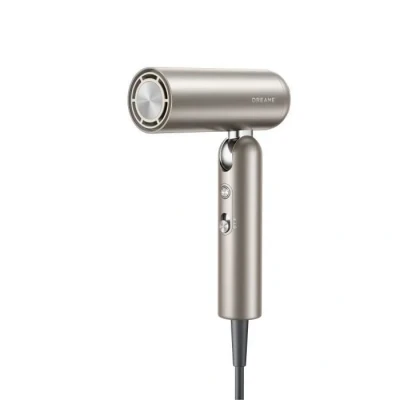 Image de Dreame Pocket Sèche cheveux Grande Vitesse, 3 Formes pliables, poids léger de 300g, Moteur 110 000 tr/min, 300 Millions d&#039;ions Négatifs, Température Constante 57 C, Séchage en 40s, Gold