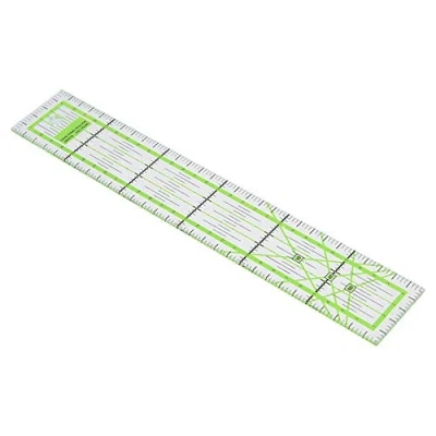 Image de Outil de couture DIY règle piquage transparent 5x30cm pour la conception, mise en page, courtepointe