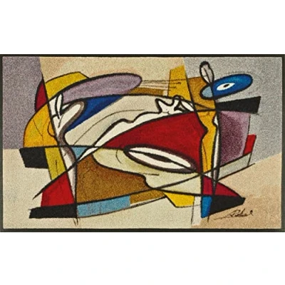 Image de Wash + Dry Steady Composition Tapis Del Sol, Polyamide Dos : Caoutchouc Nitrile, Multicolore, 75x120cm