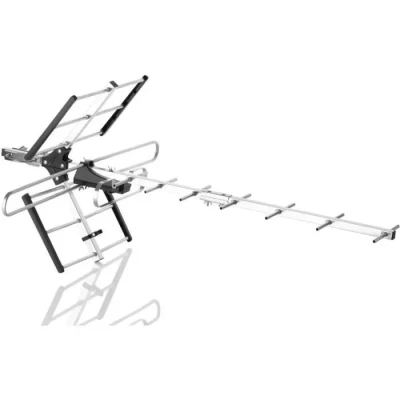 Image de Antenne TV Extérieure ONE FOR ALL SV9357 Professional Line VHF/UHF amplifiée, full HD, filtre 5G, montage simple