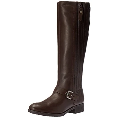 Image de Geox Femme Felicity ABX B Bottes Rangers, Braun (COFFEEC6009), 35 EU