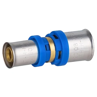 Image de Raccord Multicouche à Sertir Multi profils Jonction Réduite Ø20 Ø16 NOYON &amp; THIEBAULT