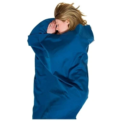 Image de Lifeventure Polybomuld Doublure de Sac Couchage, rectangulaire, bleu