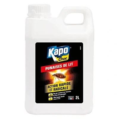Image de Bidon insecticide punaises de lit 2L KAPO Choc
