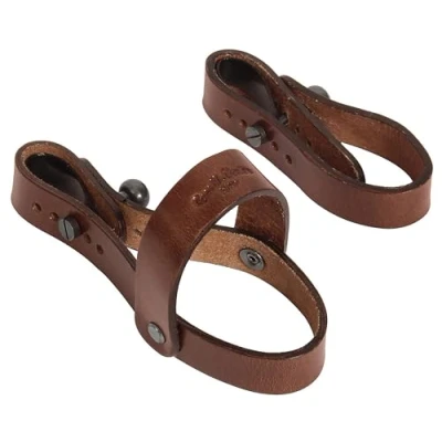 Image de Gusti Cuir Studio Chris F. Sangle en Porte Bouteille Accessoire de Cyclisme Homme Femme Buffle Marron 2G29 20 15 c
