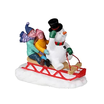 Image de Lemax Sledding with Frosty