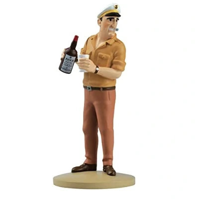 Image de Tintinimaginatio Figurine de Collection Tintin, Allan provoque Haddock Moulinsart 42233 (2022)