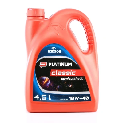 Image de Orlen Platinum Classic SEMISYNTHETIC 10W 40 4I Huile moteur QFS412B60 CITROËN: Saxo 3/5 portes, Berlingo / First I Van, AX portes