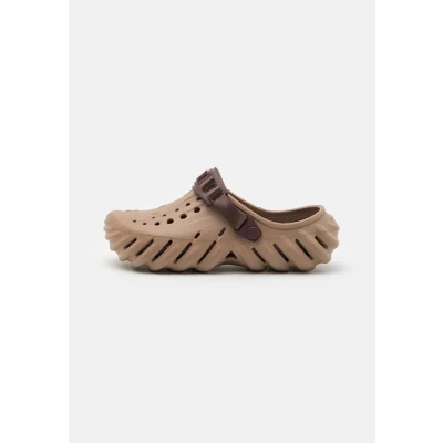 Image de Crocs ECHO Unisex Mules, Taille: 36 37, Latte Matière synthétique