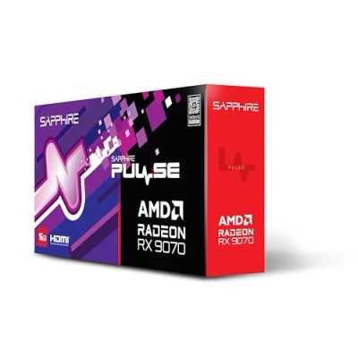 Image de SAPPHIRE Carte graphique PULSE AMD RADEON™ RX 9070 GAMING 16 GB Dual HDMI / DP