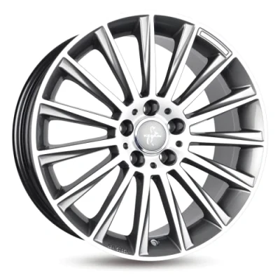 Image de KESKIN KT18 8,5Jx19 5/112 ET45 72,6 PFP, PALLADIUM FRONT POLISH, 8,5X19
