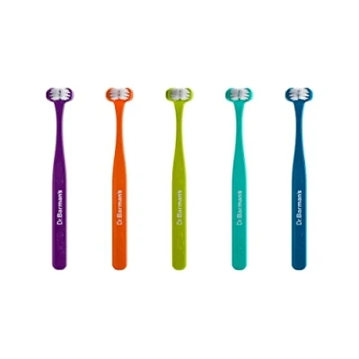 Image de Dr. Barman&#039;s Superbrush 1 brosse à dents pour bébé de 0 6 ans, triple action