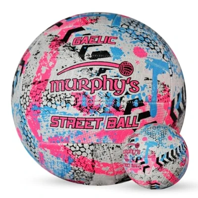Image de Murphy&#039;s Gaelic Street Trainer Ballon de Football en Caoutchouc vulcanisé Durable Adhérence Longue durée pour Surfaces dures Taille 4
