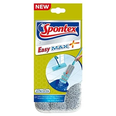 Image de Spontex Easy Max+ Recharge de serpillère Plate en Microfibre