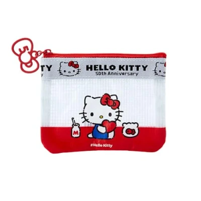 Image de Pochette plate en vinyle SANRIO Hello Kitty 10 x 13 1 cm Personnage 129283 (SANRIO) Tout le monde!