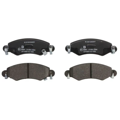 Image de DELPHI LP1500 Jeu de plaquettes frein avec indicateur d&#039;usure tôle anti bruit sans accessoires SUZUKI: IGNIS 2, Wagon R+ II 3/5 portes