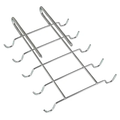 Image de WENKO Porte tasse suspendu, capacité de rangement 10 tasses, 28 x 5 22 cm