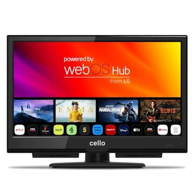 Image de Cello C1624WS 16&quot; Smart TV WEBOS by LG Full HD LED Triple Tuner DVB T/T2 C S/S2 HDMI USB Bluetooth 230V Pitch Perfect Sound pour Une expérience sonore Unique