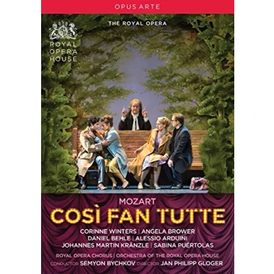Image de Mozart : COSI Fan Tutte. Winters, Brower, Behle, Arduini, Kränzle, Puertolas, Bychkov, Gloger