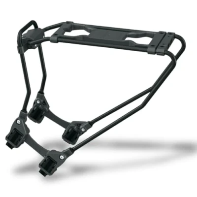 Image de SKS GERMANY Infinity Universal Mik Porte bagages (accessoires de vélo pour équiper presque tous les vélos, mécanisme réglage et système serrage rapide, aluminium, avec clic MIK), noir