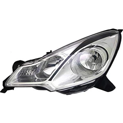 Image de TYC 20 12258 15 2 Phares gauche H7, H1 noir pour circulation à droite avec moteur électrique CITROËN: C3 II, DS3 3 portes oscaro, mister auto,