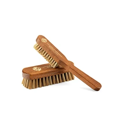 Image de Brosse à chaussures Langer &amp; Messmer avec poils en PVC pour nettoyer vos La baskets l&#039;entretien professionnel des cirage de qualité