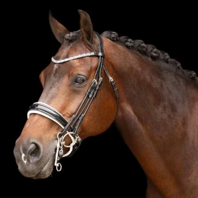 Image de Imperial Riding Ensemble Bride IRHOlympia Noir/Blanc