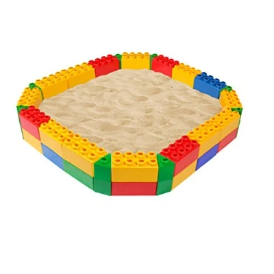 Image de Polesie Wader Bac à Sable Blocs XXL de Construction 120x120x23 cm