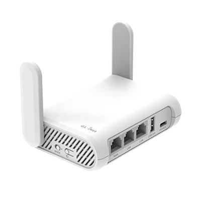Image de GL.iNet GL SFT1200 (Opal) Routeur WiFi de Voyage sécurisé Internet sans Fil Gigabit Ethernet Double Bande AC1200 IPv6 USB 2.0 MU MIMO 128 Mo RAM Pont répéteur Mode Point d&#039;accès