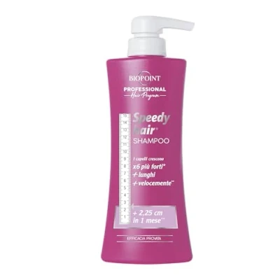 Image de BIOPOINT SPEEDY HAIR SHAMPOO Shampoing pour tous les types de cheveux, formule spéciale renforcer avec des protéines et acides aminés, stimule la croissance 400 ml