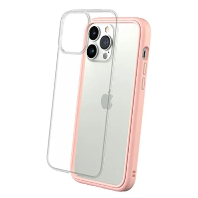 Image de RhinoShield Coque Compatible avec [iPhone 13 Pro Max] Mod NX Protection Fine Personnalisable Technologie Absorption des Chocs [sans BPA] Rose Poudré