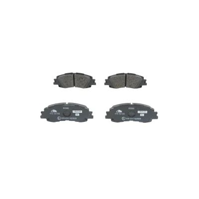 Image de ATE 13.0460 5560.2 Jeu de plaquettes frein non préparé pour indicateur d&#039;usure, contact signal d&#039;usure exclu TOYOTA: Yaris IV