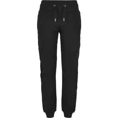 Image de Urban Classics Ladies Organic HIGH Waist Sweat Pants Pantalon de survêtement, Femme, Taille: XL, Schwarz