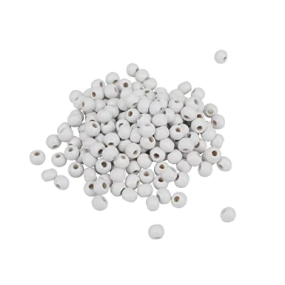 Image de Knorr Prandell 6024009 Perles en Bois, diamètre 4 mm, Blanc