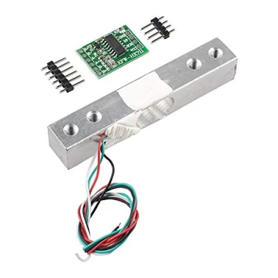 Image de HALJIA HX711 AD Pèse personne électronique avec capteur de poids et pression Compatible Arduino 10 kg