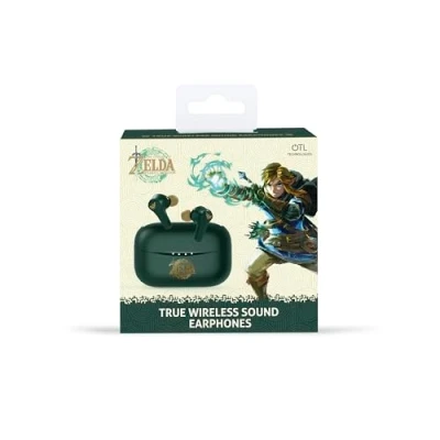 Image de OTL Technologies Écouteurs sans fil The Legend of Zelda : TEARS Kingdom TWS Couleur verte